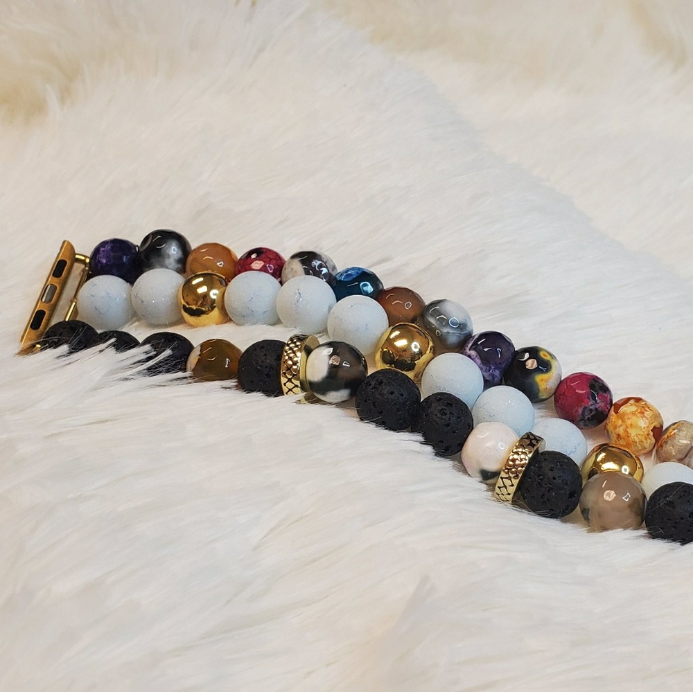 Beaded Watch Band - Picture 3 of 4